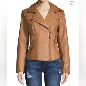 Brand New Max Studio Faux Leather Jacket - Large